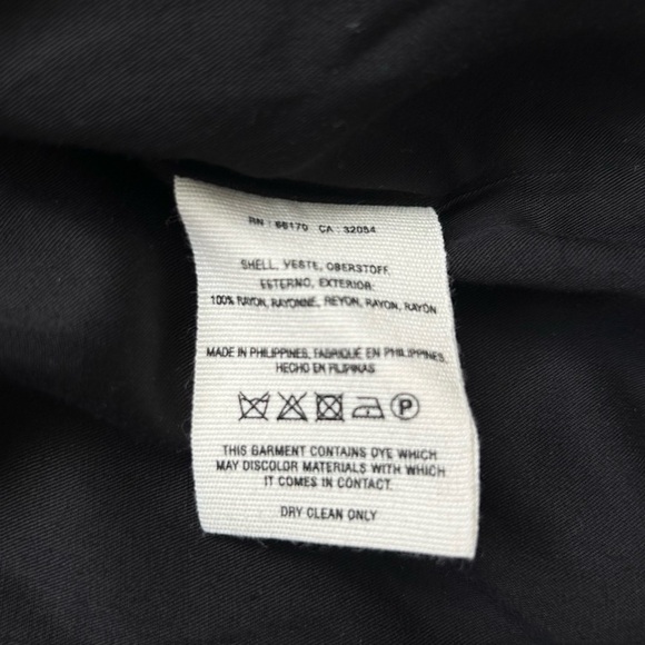 Anthropologie Cartonnier Telluride Floral Ombre Open Blazer Jacket Black 6 / S - Picture 13 of 13